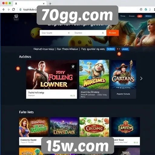 Dicas para navegação eficiente no 70gg.com